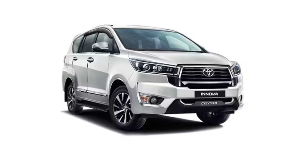 Toyota Innova Crysta (7+1 Driver)